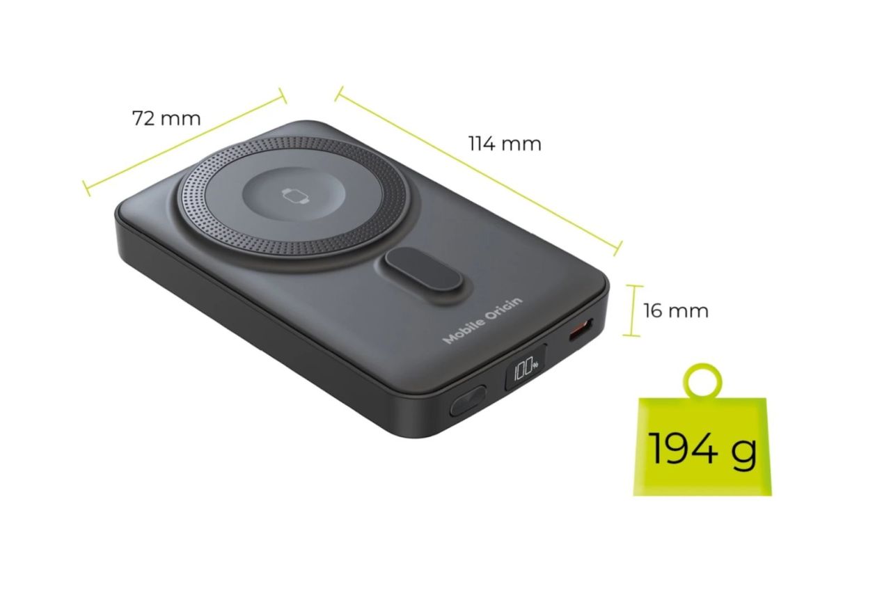 Mobile Origin Wireless Magnetic PowerBank 10000mAh PB9 Mobile Origin Wireless Magnetic PowerBank 10000mAh PB9