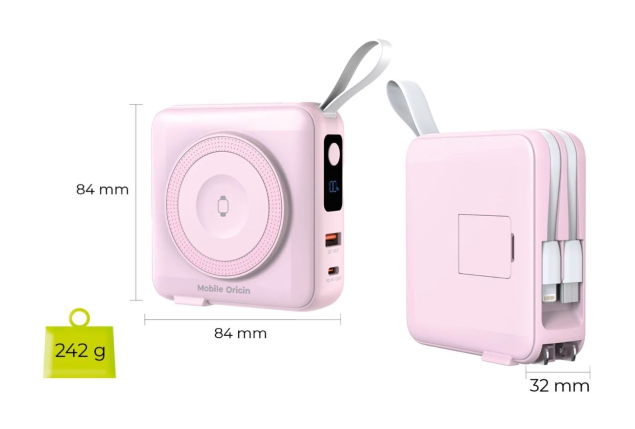 Mobile Origin 10000mAh PowerBank Pink Mobile Origin 10000mAh PowerBank Pink