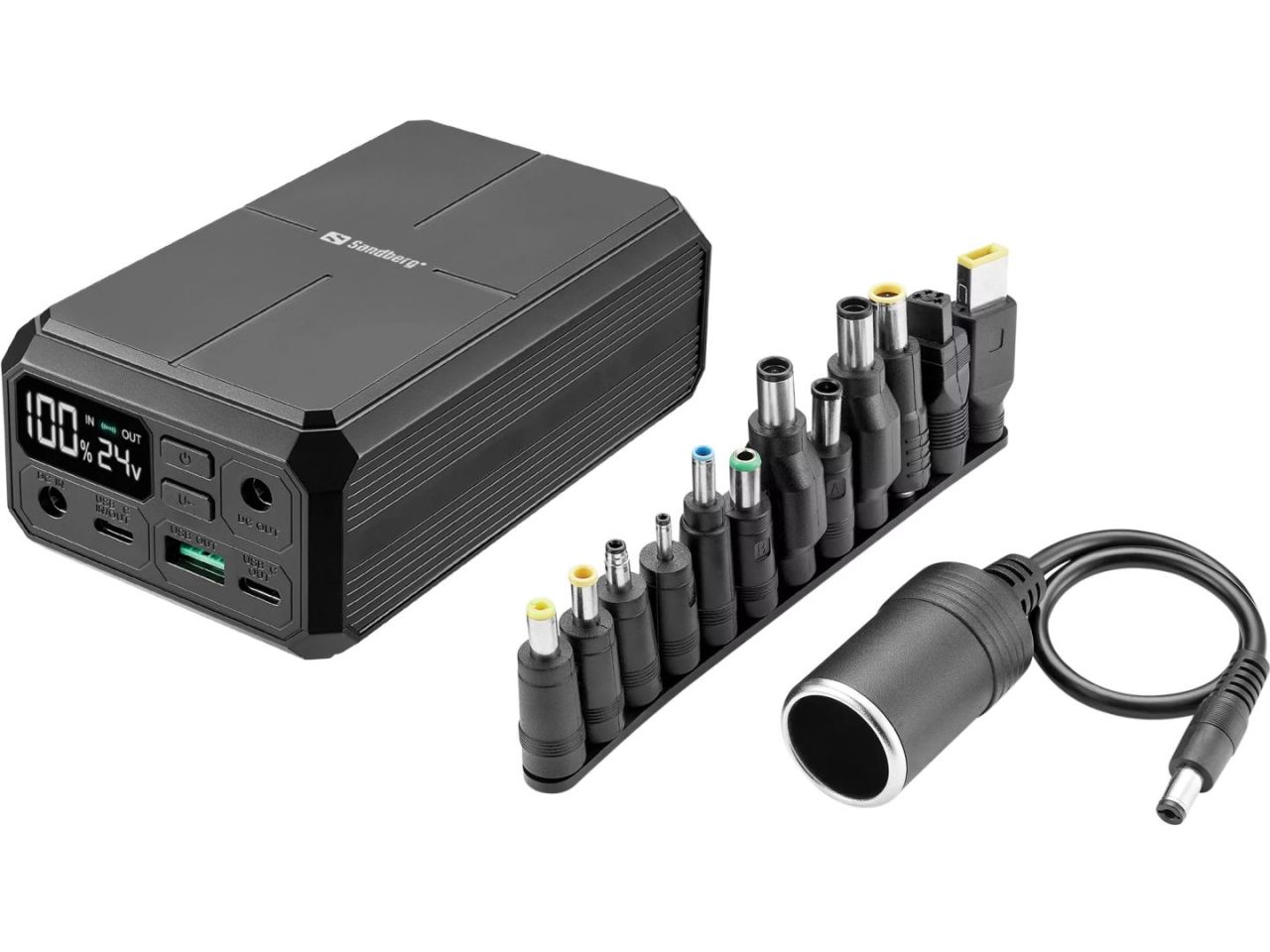 Sandberg PD100W 27000mAh PowerBank Black