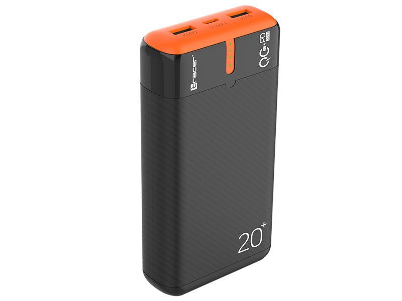 Tracer EnerGen 20000mAh PowerBank Black/Orange Tracer EnerGen 20000mAh PowerBank Black/Orange