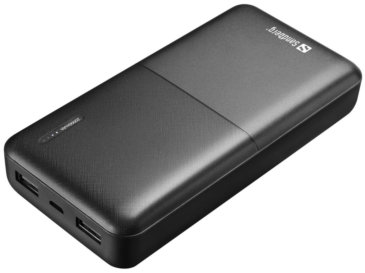 Sandberg Saver 20000mAh Powerbank Black Sandberg Saver 20000mAh Powerbank Black