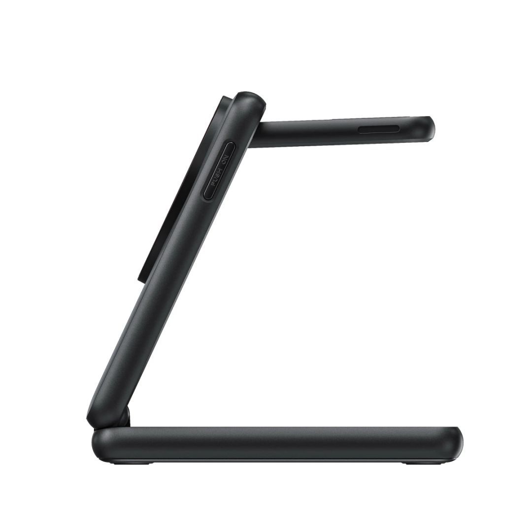 Mobile Origin 3in1 Foldable Qi2 Charger PW8 Black