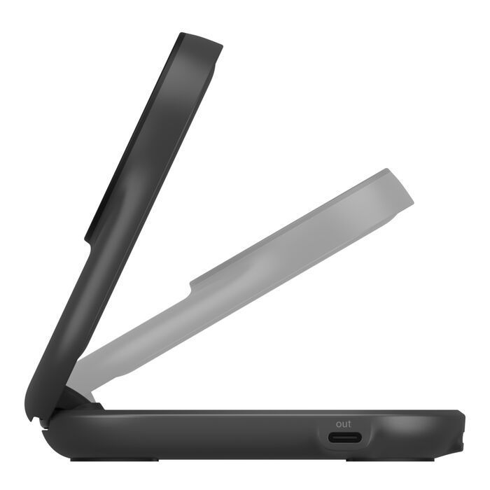 Belkin UltraCharge 25W Qi2 magnetic 2-in-1 Charger Black Belkin UltraCharge 25W Qi2 magnetic 2-in-1 Charger Black