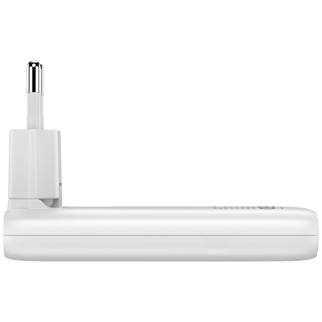 Verbatim Fold ''n'' Go GaN Charger 65W 2-Port EU Plug White Verbatim Fold ''n'' Go GaN Charger 65W 2-Port EU Plug White