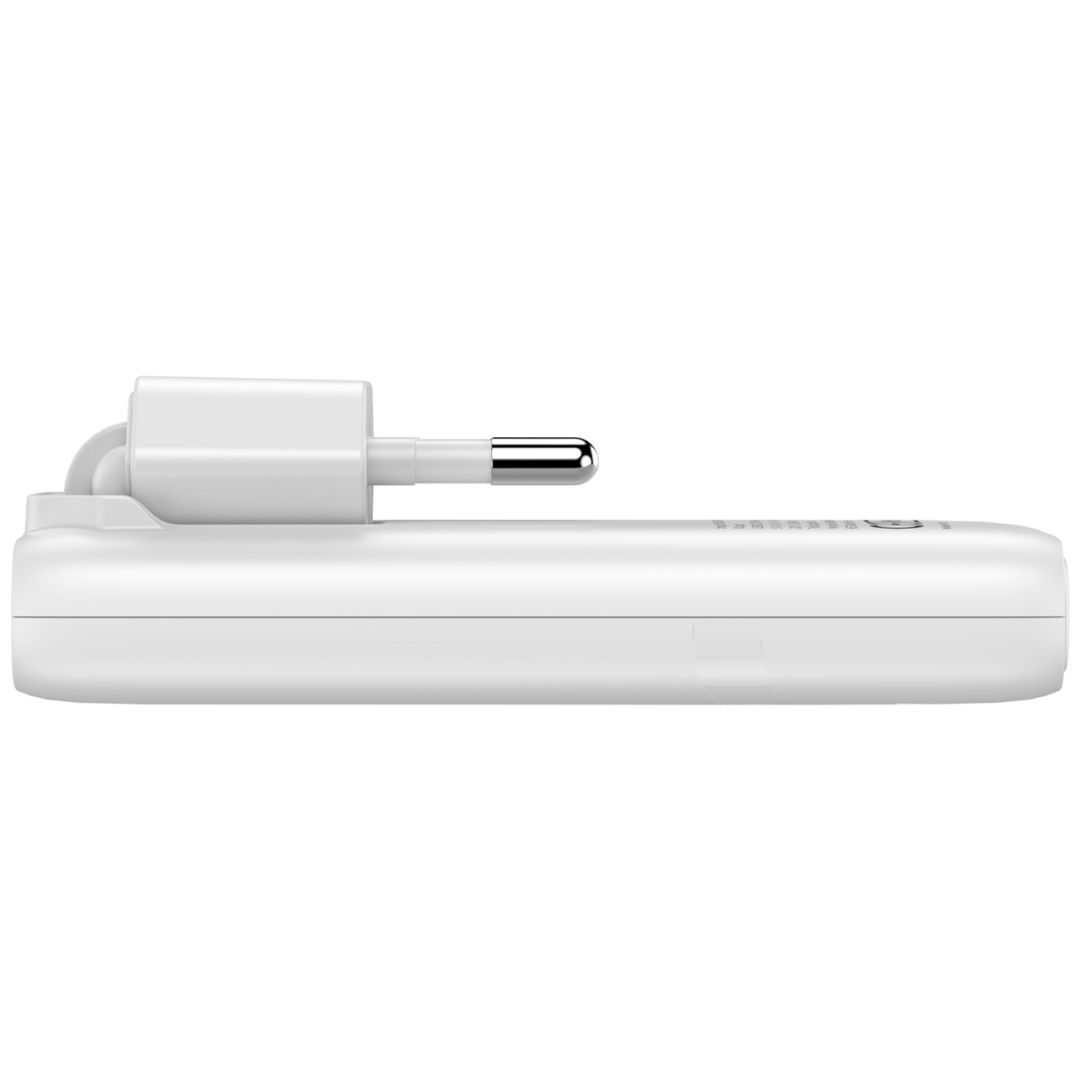 Verbatim Fold ''n'' Go GaN Charger 65W 2-Port EU Plug White Verbatim Fold ''n'' Go GaN Charger 65W 2-Port EU Plug White