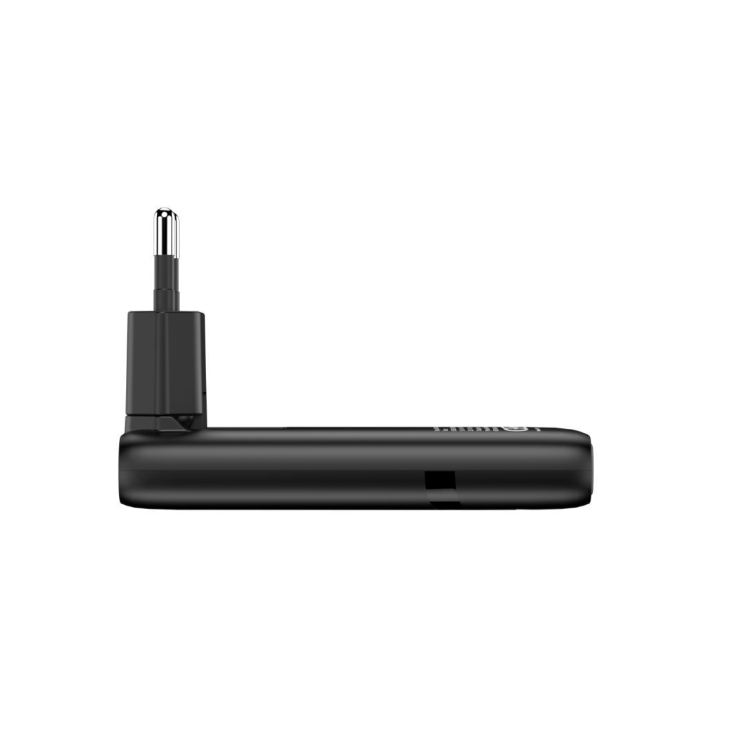 Verbatim Fold 'n' Go GaN Charger 65W 2-Port EU Plug Black Verbatim Fold 'n' Go GaN Charger 65W 2-Port EU Plug Black