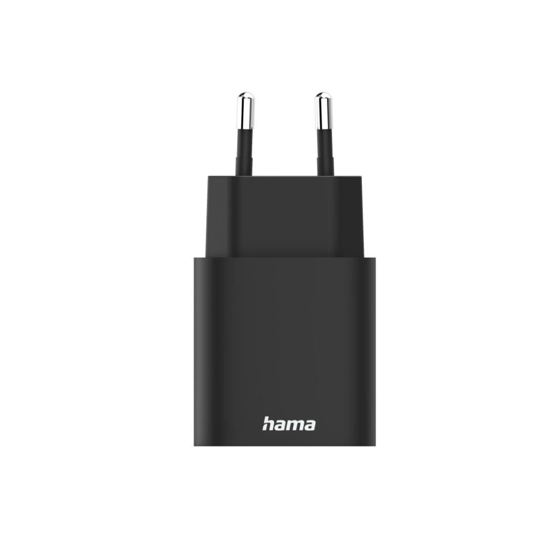Hama Fast Charger USB-A/C PD 30W Black