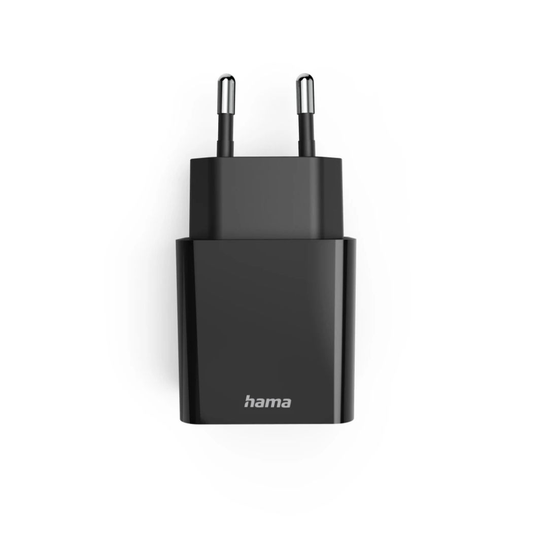 Hama Fast Charger USB-C PD 20W Black Hama Fast Charger USB-C PD 20W Black