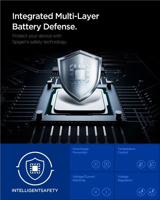 Spigen Essential 67W Wall Charger Black Spigen Essential 67W Wall Charger Black