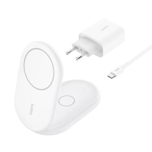 Belkin Boost Charge 2in1 15W Charging Stand White Belkin Boost Charge 2in1 15W Charging Stand White