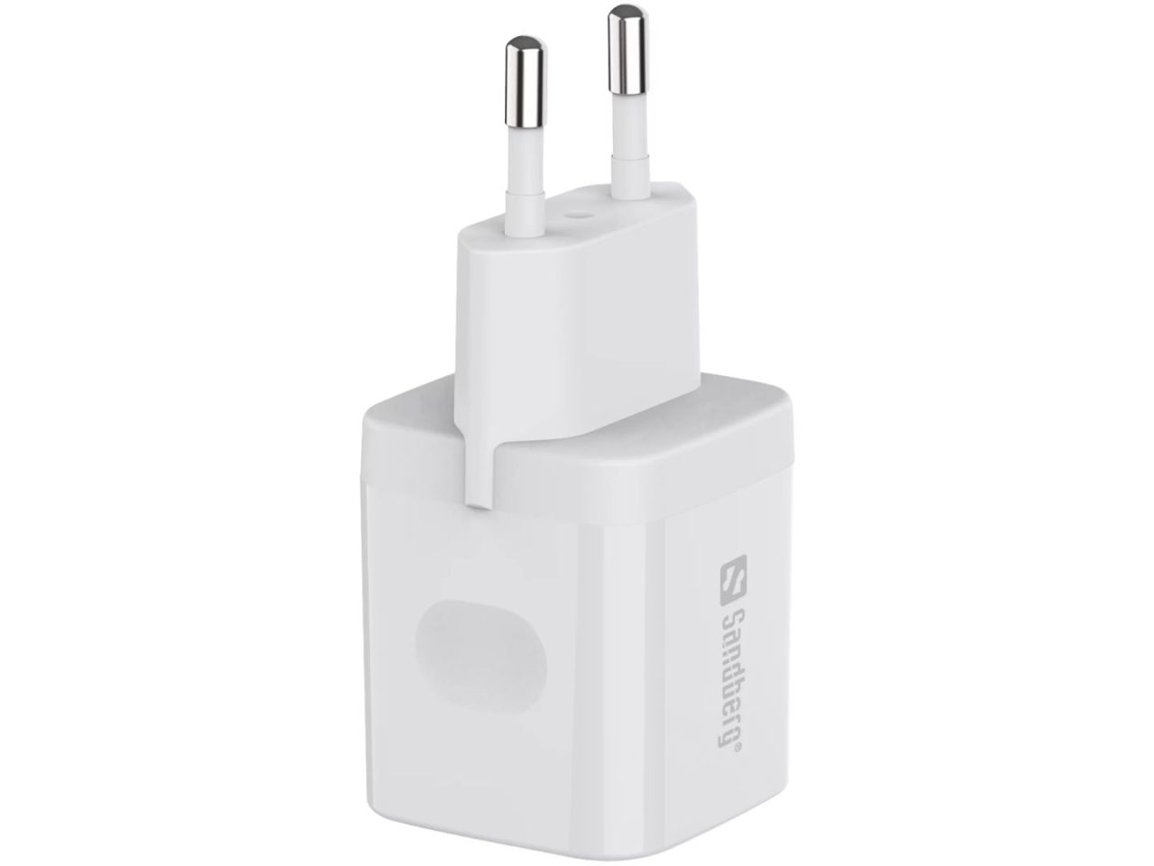 Sandberg USB-C AC Charger PD20W SAVER White Sandberg USB-C AC Charger PD20W SAVER White