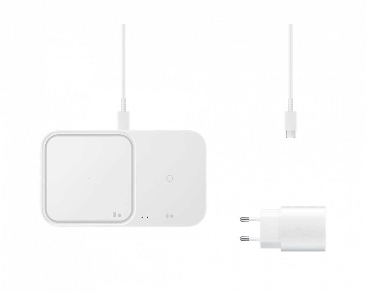 Samsung Super Fast Wireless Charger Duo White Samsung Super Fast Wireless Charger Duo White