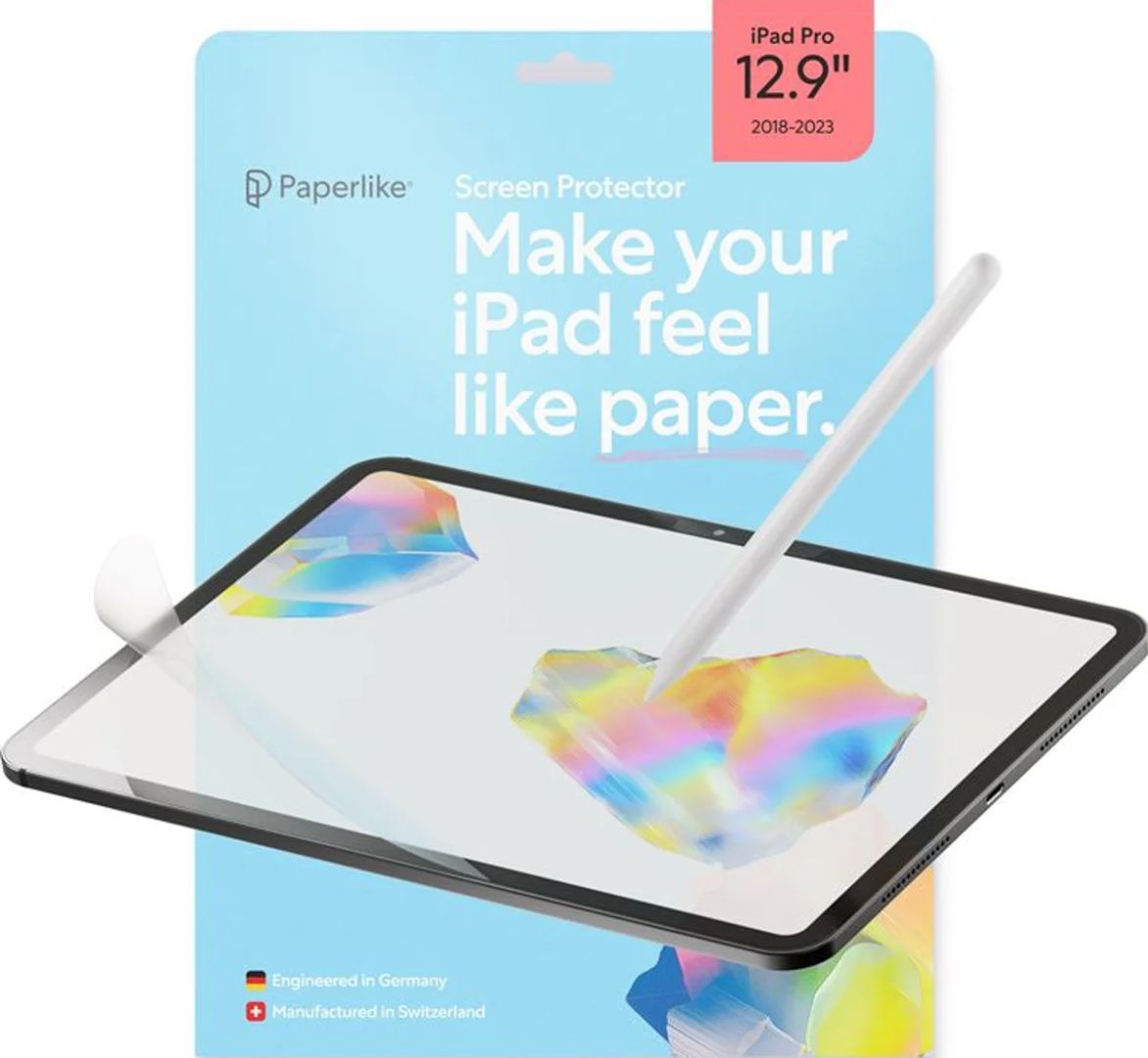 Paperlike Screen Protector 3 for iPad Pro 12.9" 2-pack Paperlike Screen Protector 3 for iPad Pro 12.9" 2-pack