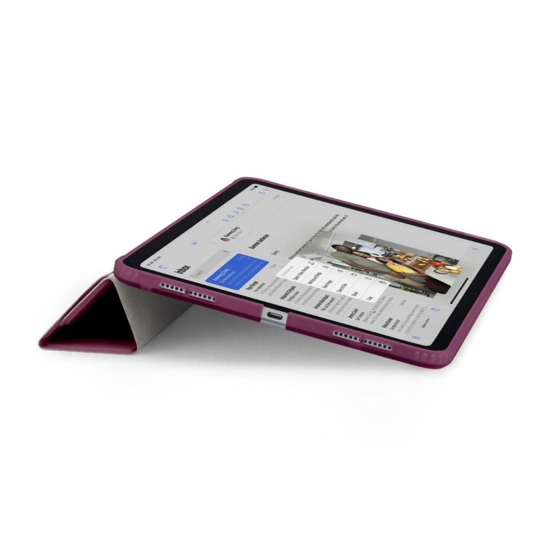 Pipetto No1 Original Case for iPad (A16) / iPad (2022) Burgundy