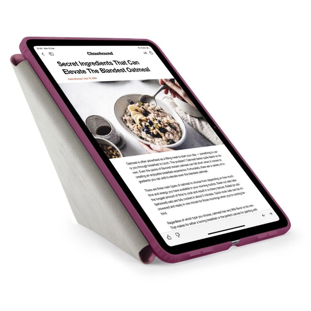 Pipetto No1 Original Case for iPad (A16) / iPad (2022) Burgundy