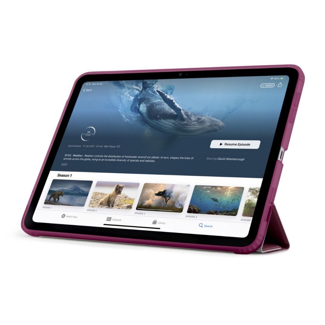 Pipetto No1 Original Case for iPad (A16) / iPad (2022) Burgundy