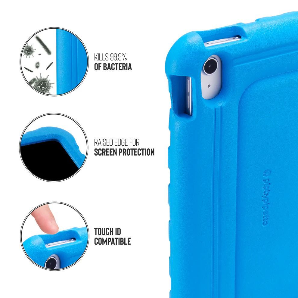Pipetto Activity Case iPad 10.9 (2022) Blue