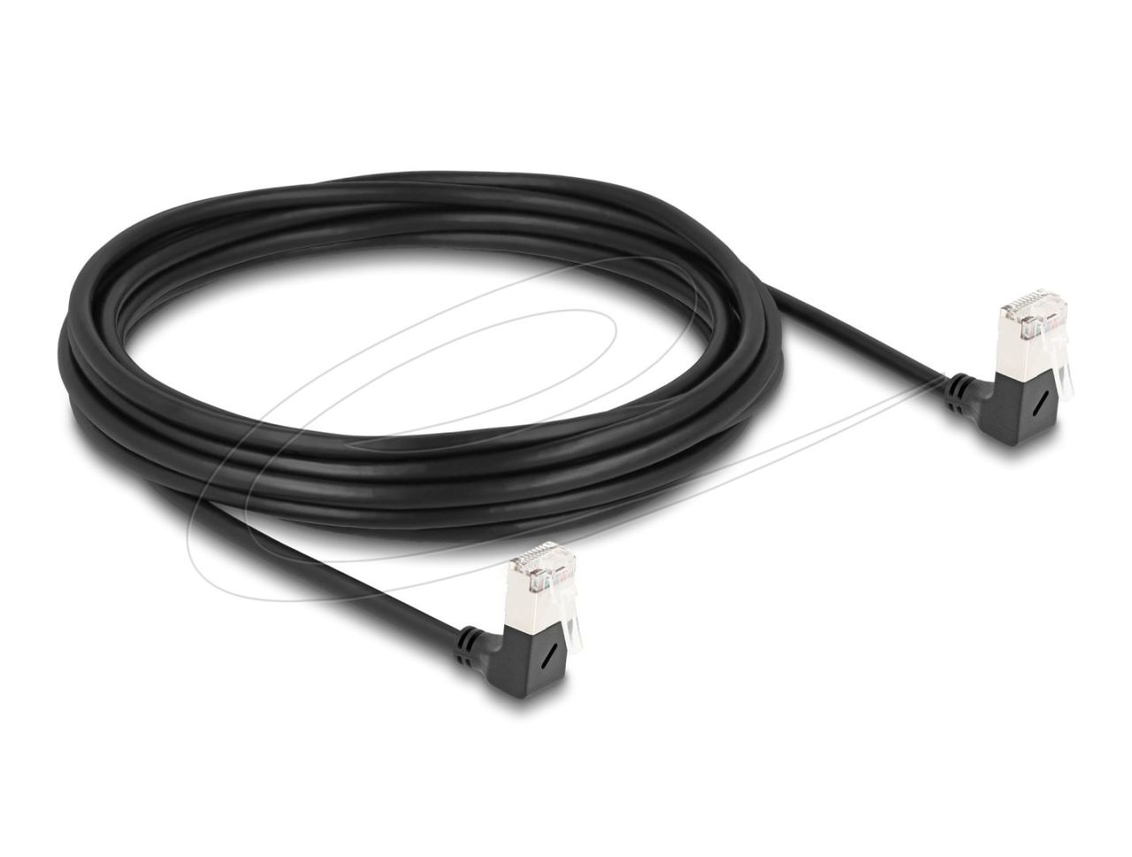 DeLock CAT6A S-FTP Patch Cable 5m Black