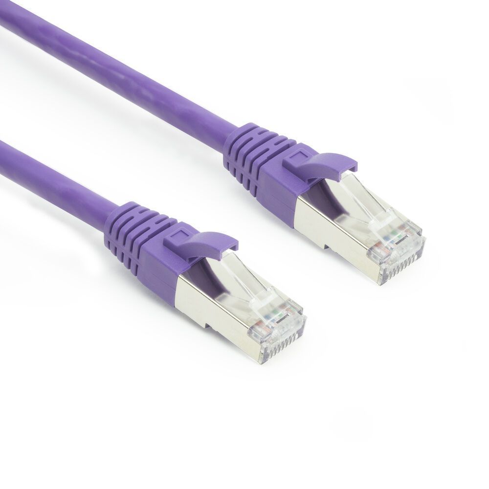 ACT CAT6A SFTP Patch cable 0,25m Purple ACT CAT6A SFTP Patch cable 0,25m Purple