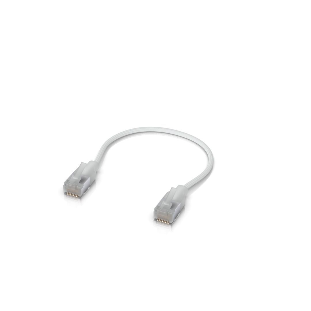 Ubiquiti UniFi Enterprise Patch Cable CAT6A U-UTP 0,15m White Ubiquiti UniFi Enterprise Patch Cable CAT6A U-UTP 0,15m White