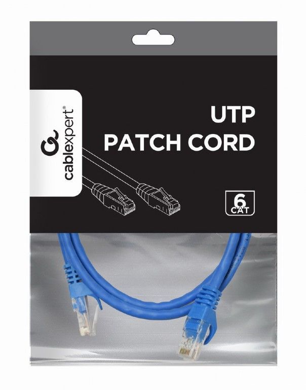 Gembird CAT6 U-UTP Patch Cable 1,5m Blue Gembird CAT6 U-UTP Patch Cable 1,5m Blue
