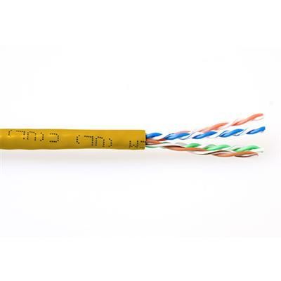 ACT CAT6 U-UTP Installation cable 305m Yellow ACT CAT6 U-UTP Installation cable 305m Yellow