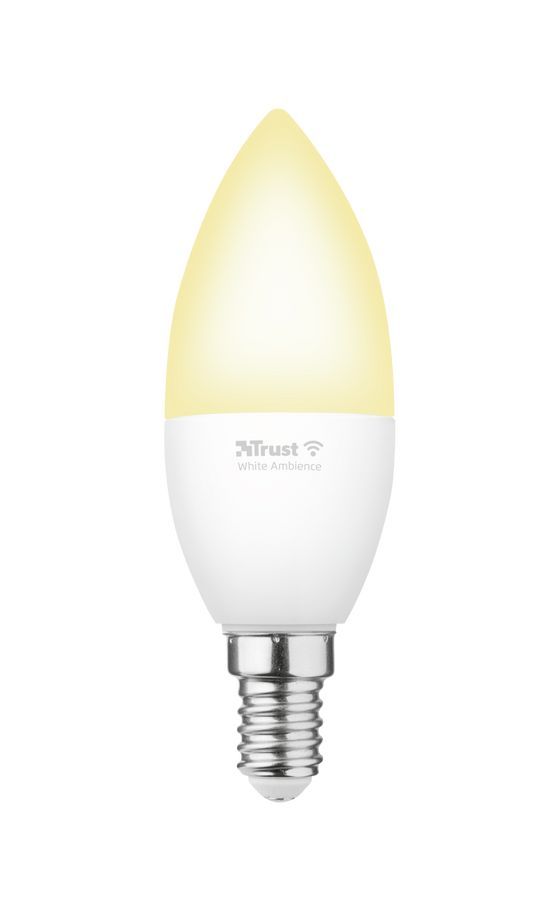 Trust Smart WiFi LED candle white ambience E14