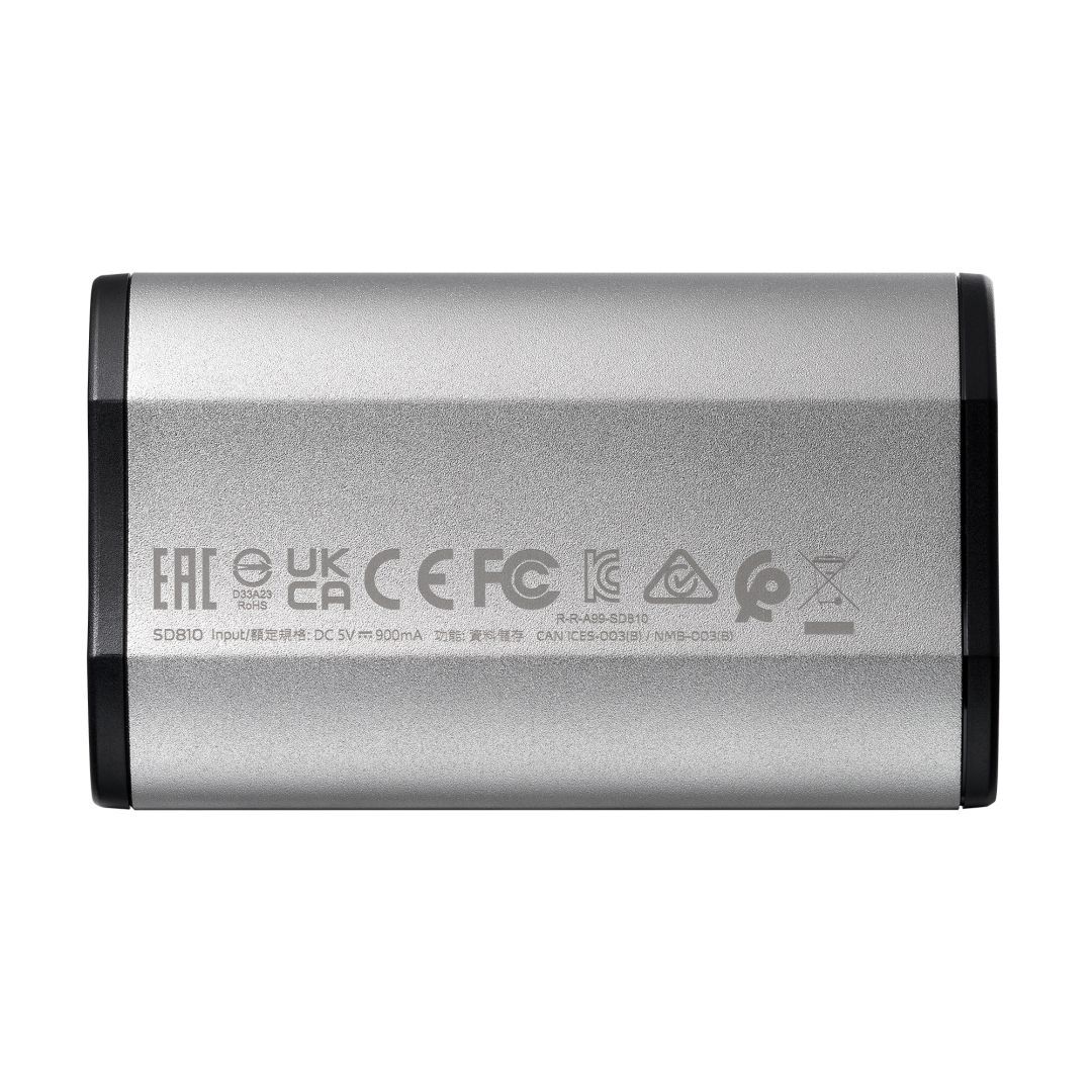 A-Data 2TB USB3.2 Type-C SD810 Silver Grey A-Data 2TB USB3.2 Type-C SD810 Silver Grey