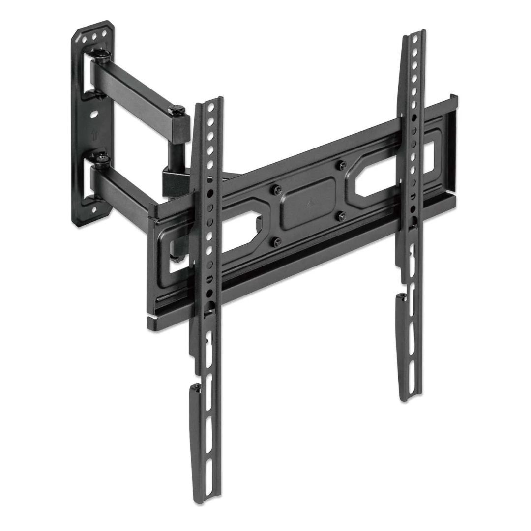 Manhattan Full-Motion TV Wall Mount with Post-Leveling Adjustment 32"-55" Black
