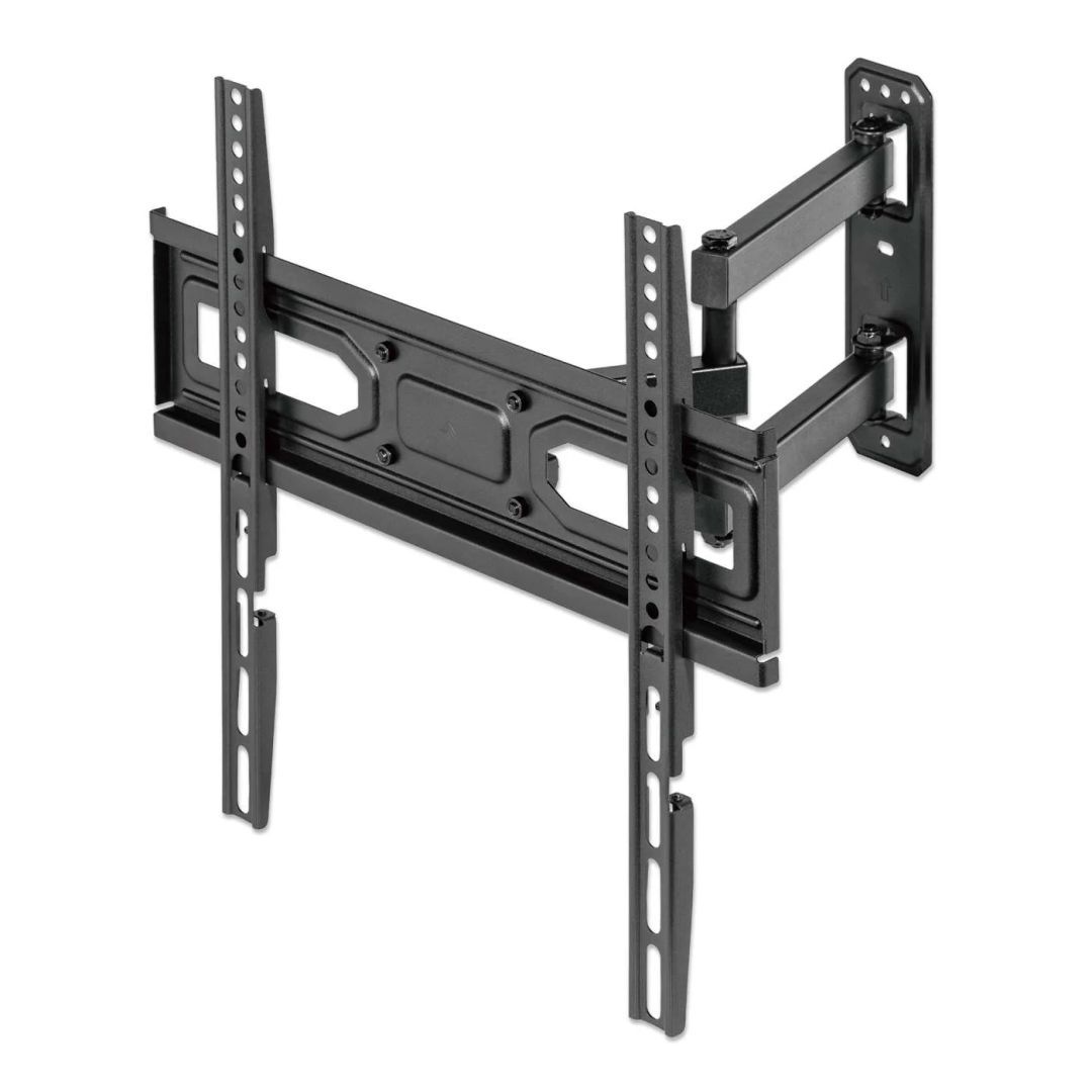 Manhattan Full-Motion TV Wall Mount with Post-Leveling Adjustment 32"-55" Black