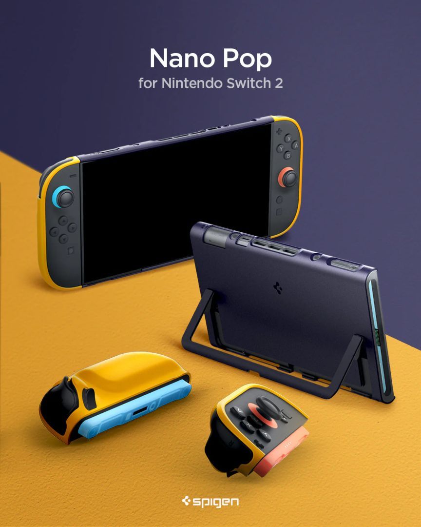Spigen Nano Pop case for Nintendo Switch 2 Blueberry Navy Spigen Nano Pop case for Nintendo Switch 2 Blueberry Navy