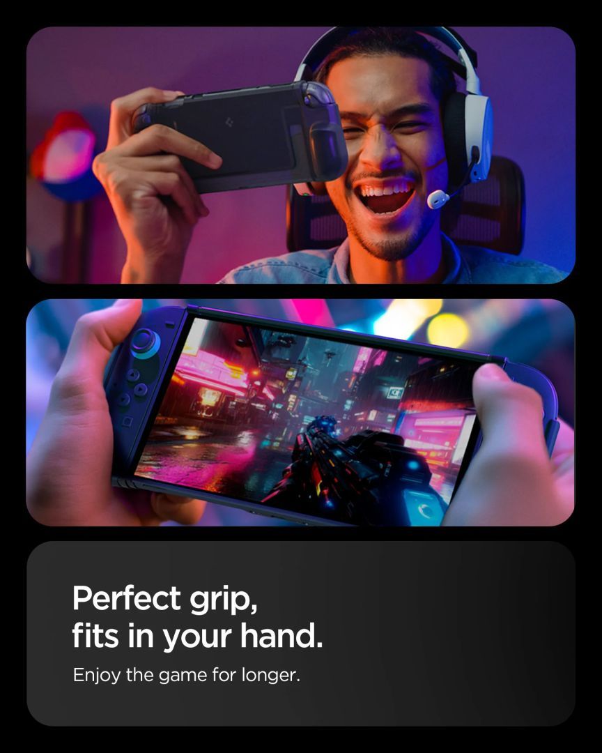 Spigen Dual Grip for Nintendo Switch 2 Black Spigen Dual Grip for Nintendo Switch 2 Black