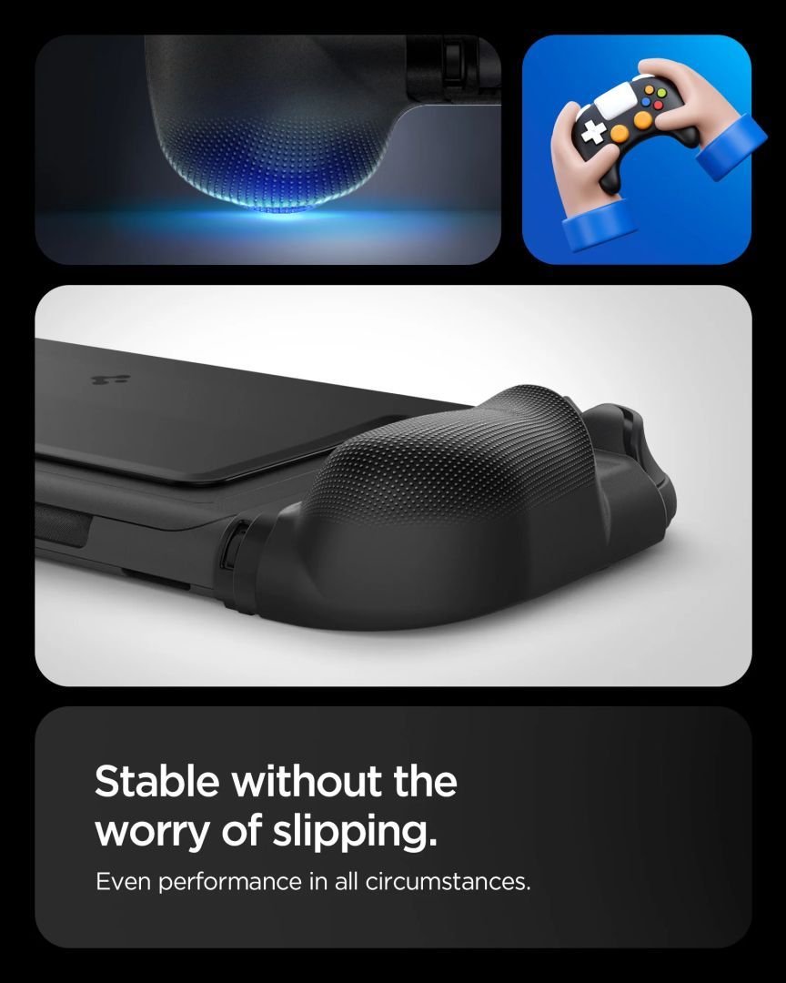 Spigen Dual Grip for Nintendo Switch 2 Black Spigen Dual Grip for Nintendo Switch 2 Black