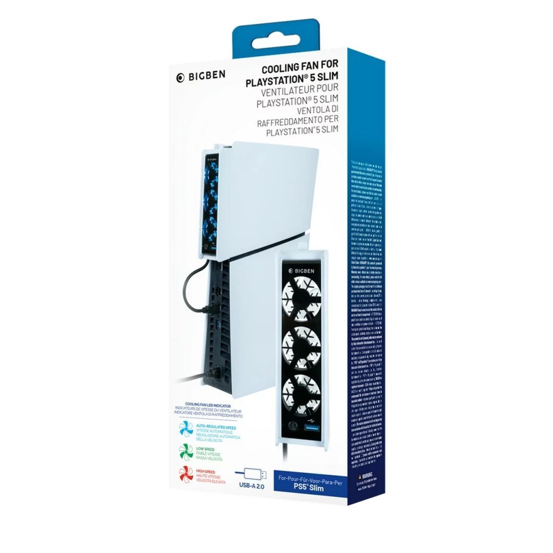 Nacon Cooling Fan for Playstation 5 Slim White Nacon Cooling Fan for Playstation 5 Slim White