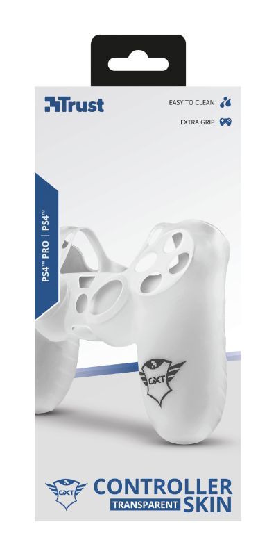 Trust GXT 744T Rubber Skin Transparent PS4