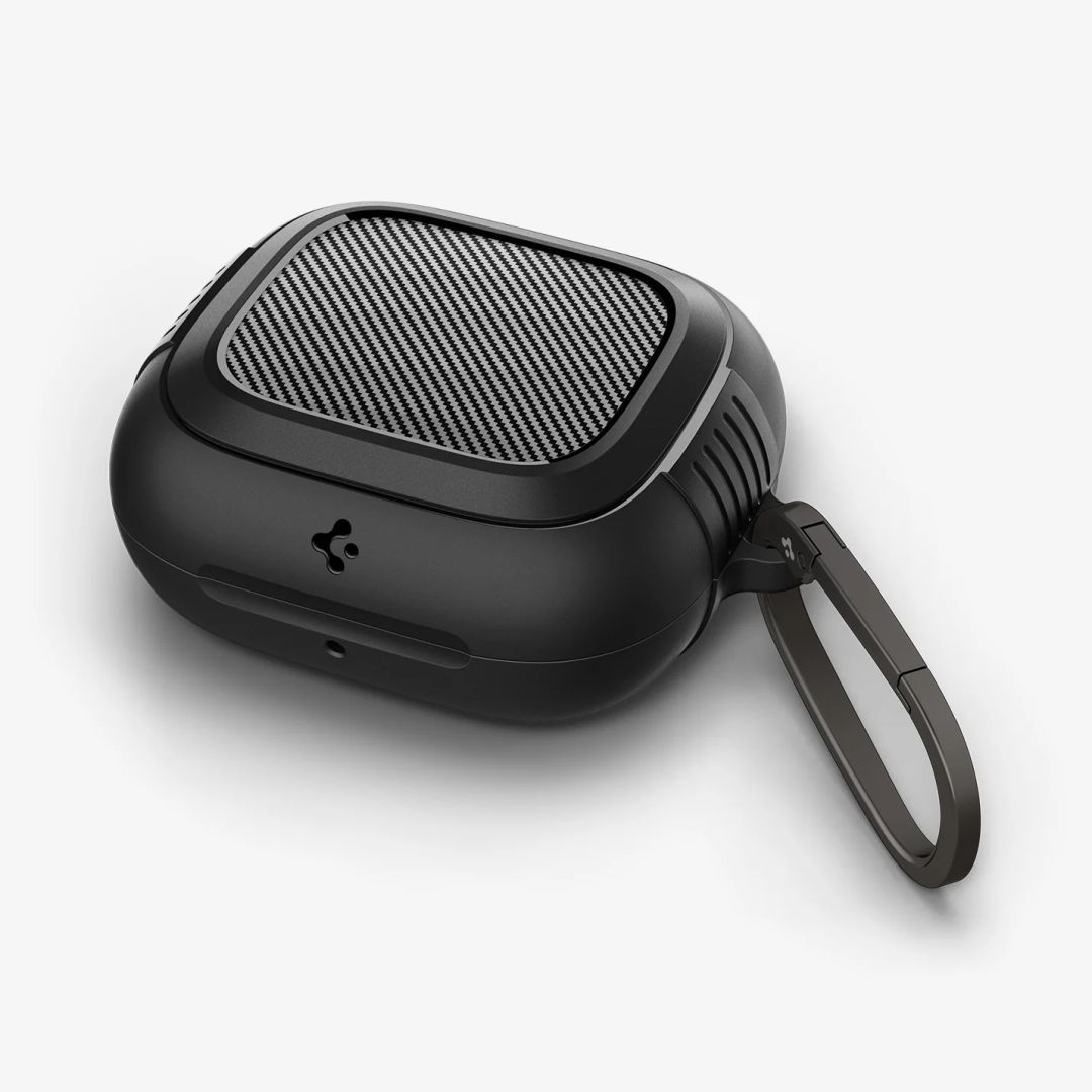 Spigen Rugged Armor case for Apple Powerbeats Pro 2 Matte Black