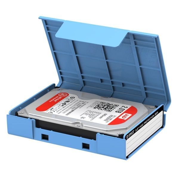 Orico 3,5" HDD Protection Box Blue Orico 3,5" HDD Protection Box Blue