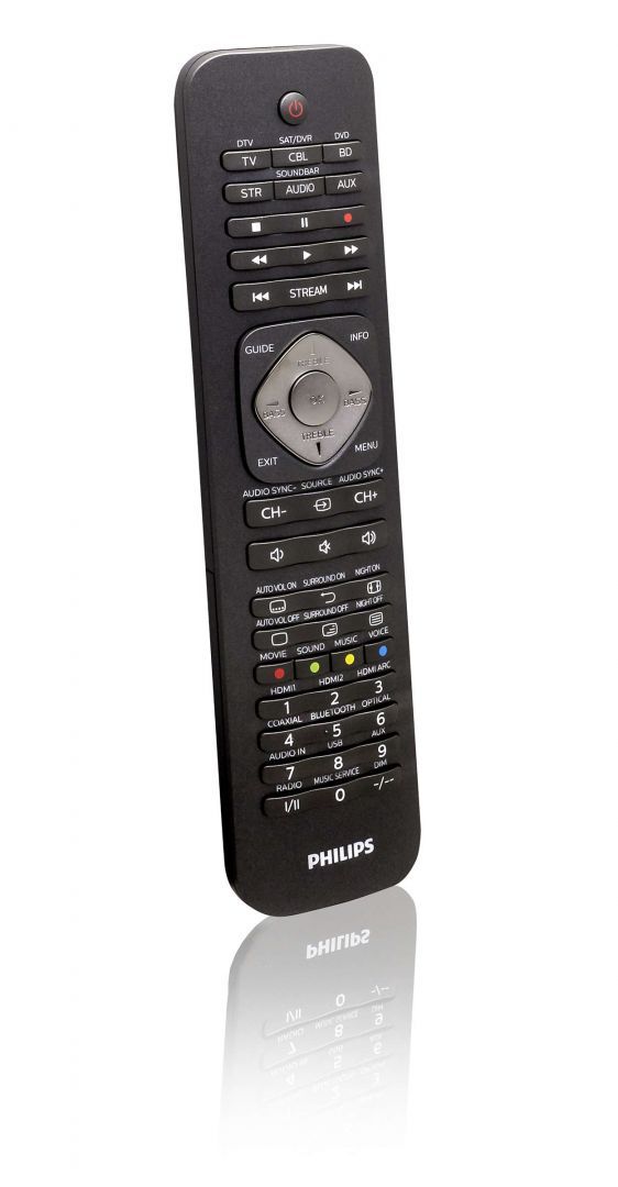 Philips SRP5016 6IN1 Univerzális Távirányító Black Philips SRP5016 6IN1 Univerzális Távirányító Black