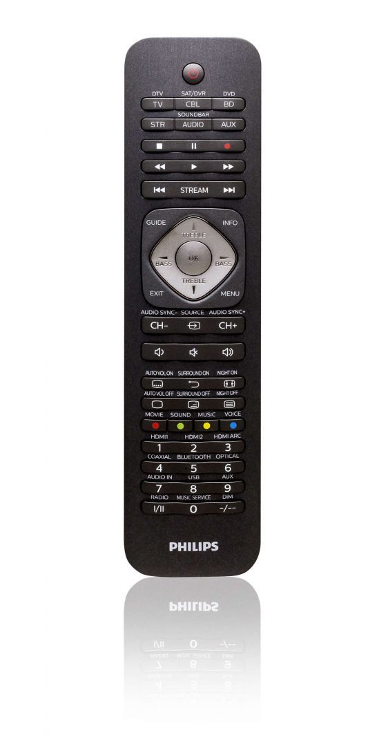 Philips SRP5016 6IN1 Univerzális Távirányító Black Philips SRP5016 6IN1 Univerzális Távirányító Black