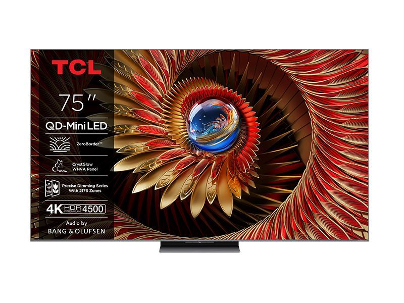 TCL 75" 75C8K QD MiniLED Smart