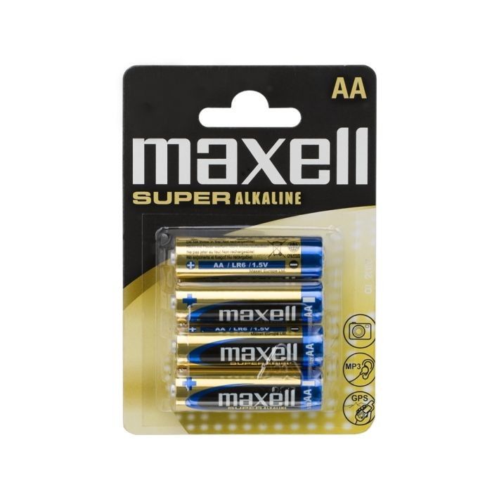 Maxell AA Alkáli Elem 4db/csomag Maxell AA Alkáli Elem 4db/csomag