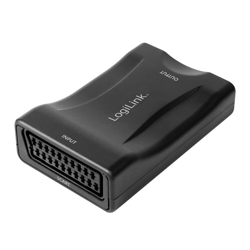 Logilink Video converter Scart/F to HDMI-A/F 1080p Black Logilink Video converter Scart/F to HDMI-A/F 1080p Black