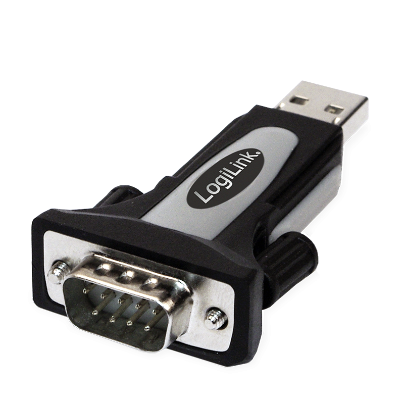 Logilink AU0034 USB2.0 to Serial adapter Black Logilink AU0034 USB2.0 to Serial adapter Black
