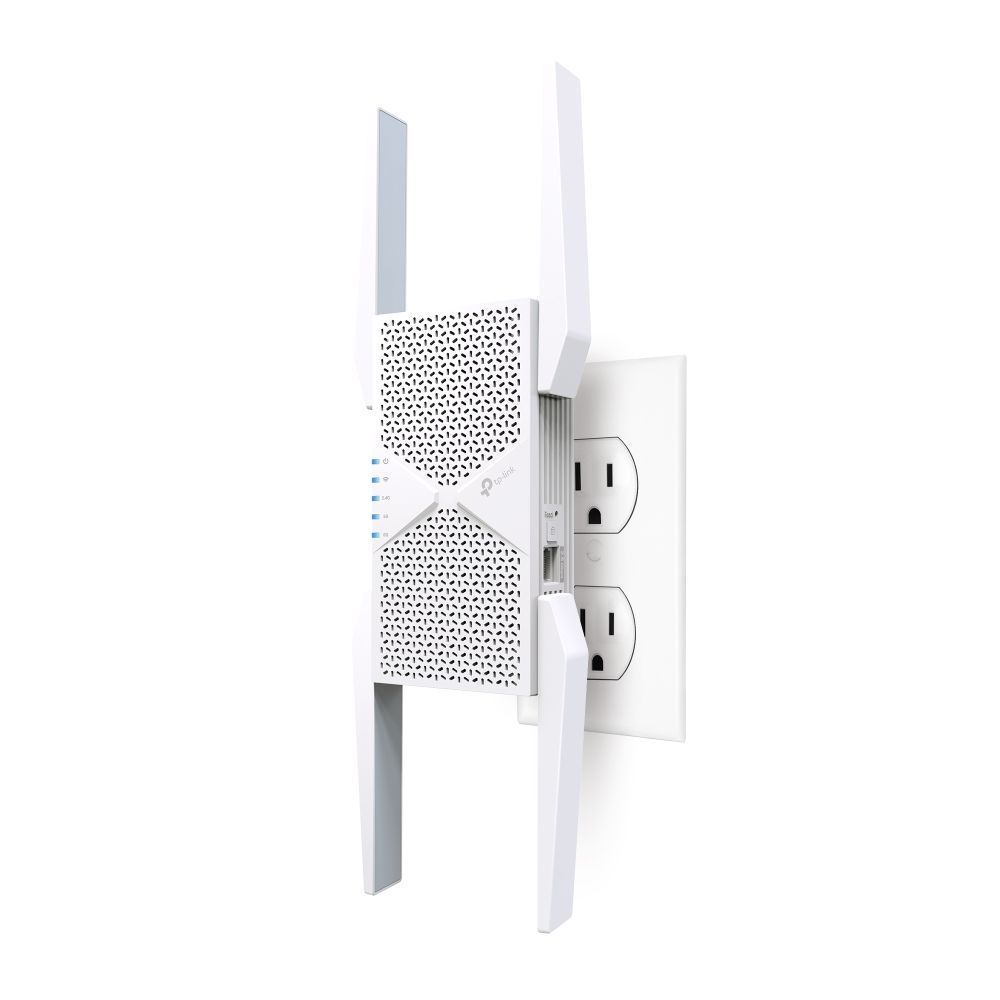 TP-Link RE655BE BE11000 Tri-Band Wi-Fi 7 Range Extender
