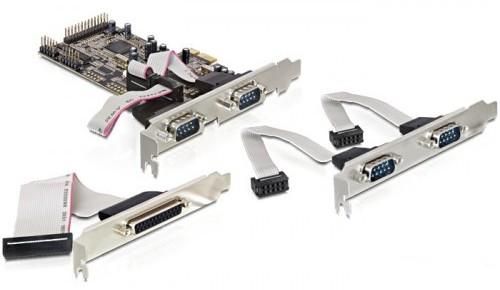 DeLock PCI Express Card > 4x Serial, 1 x Parallel DeLock PCI Express Card > 4x Serial, 1 x Parallel