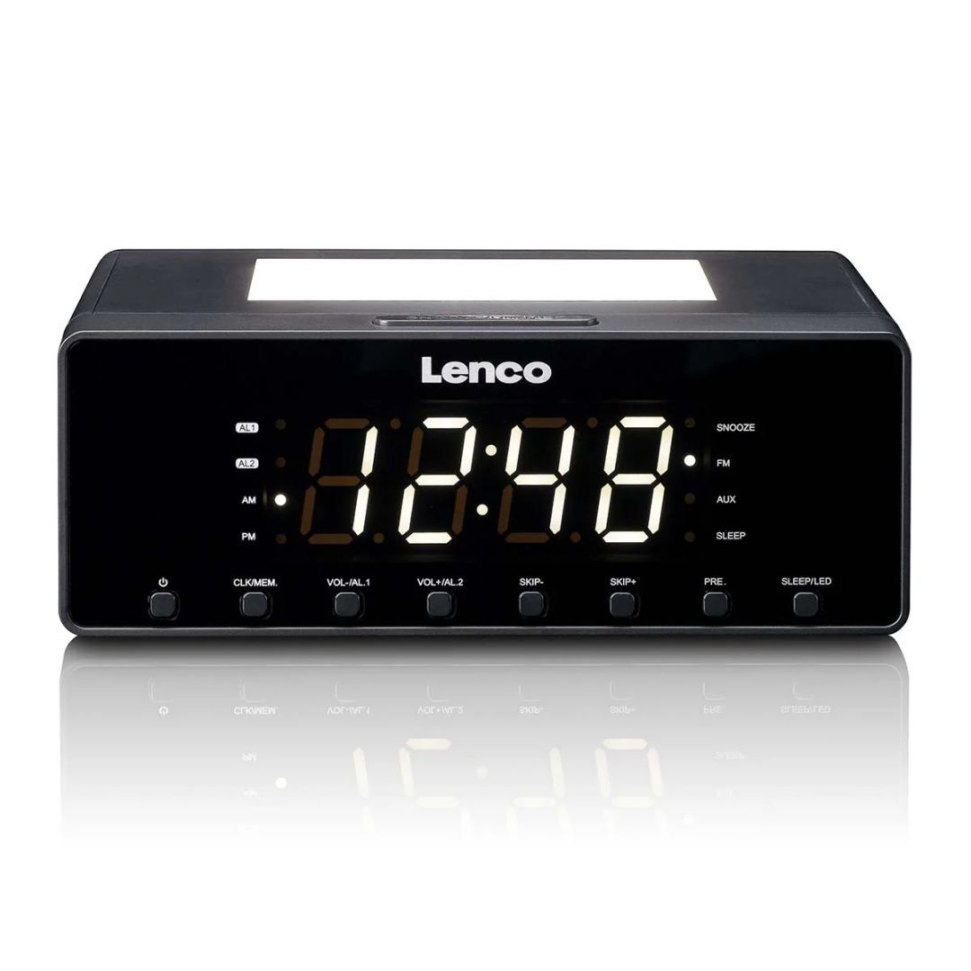 Lenco CR-540BK Clock Radio Black Lenco CR-540BK Clock Radio Black