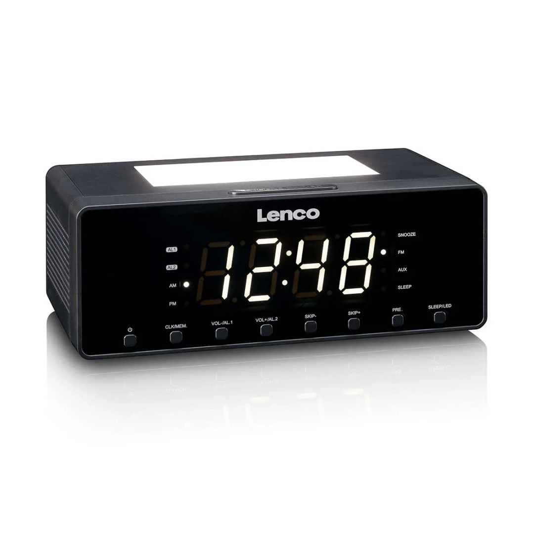 Lenco CR-540BK Clock Radio Black Lenco CR-540BK Clock Radio Black