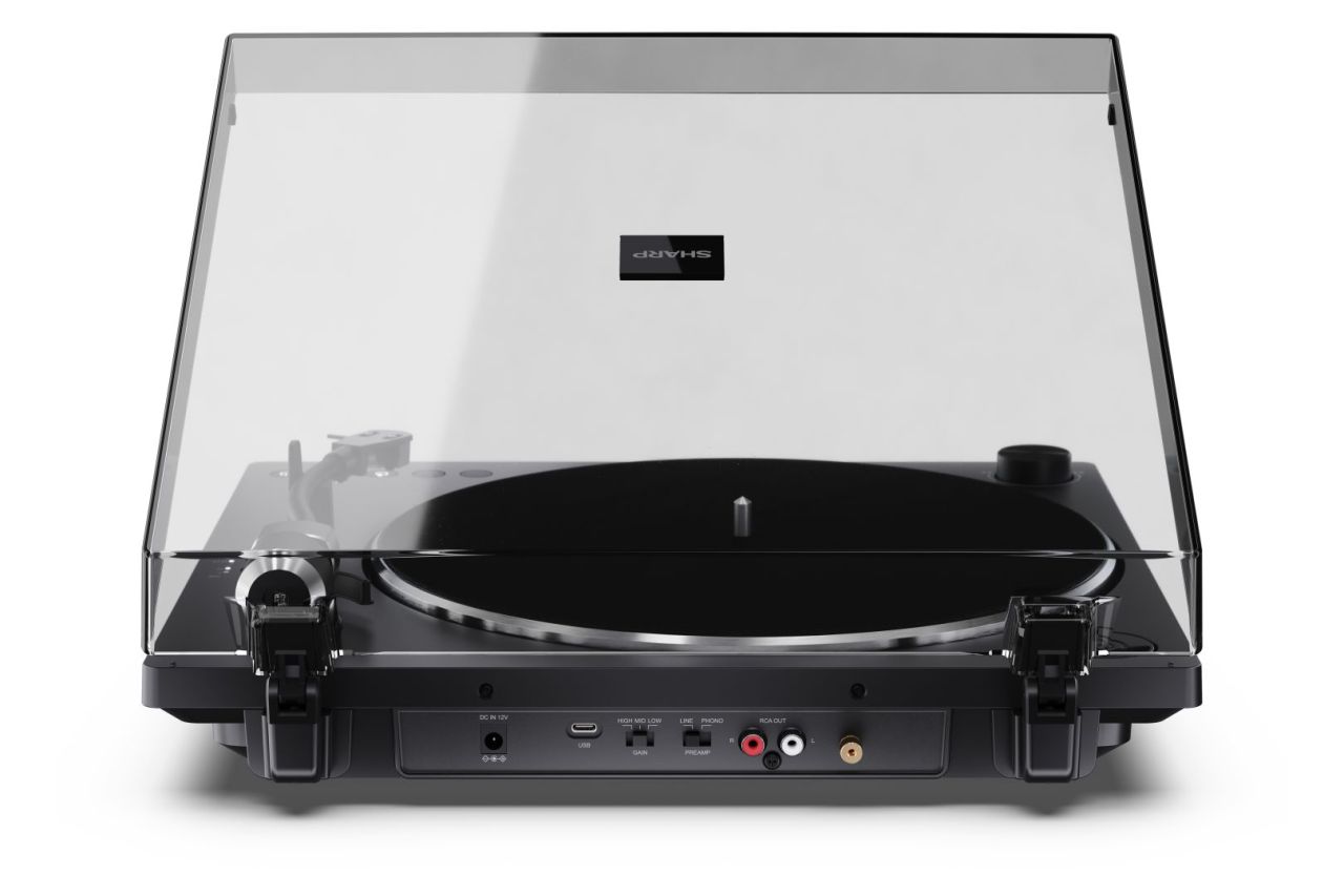 Sharp Automatic Turntable with Bluetooth-out