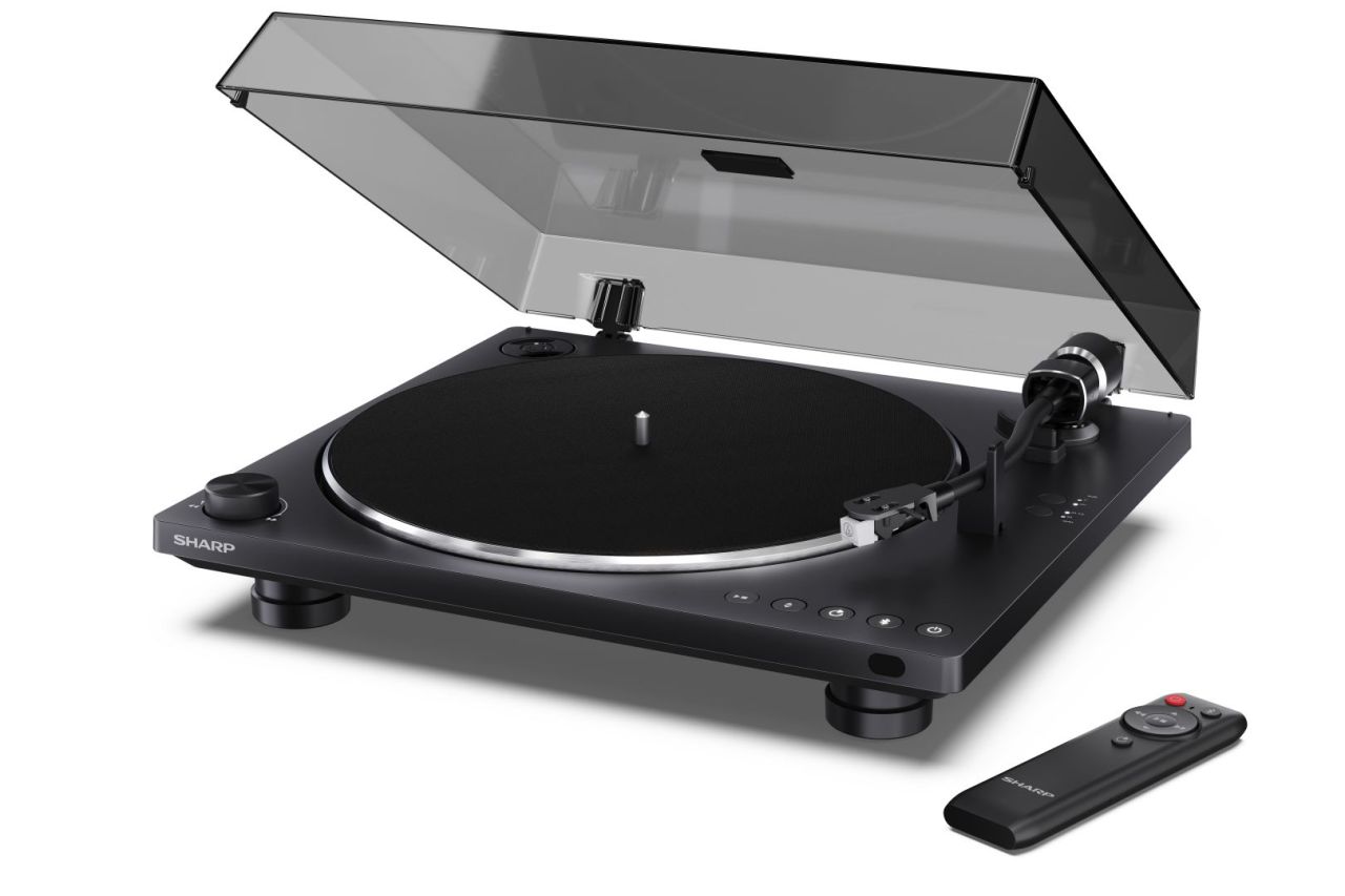 Sharp Automatic Turntable with Bluetooth-out