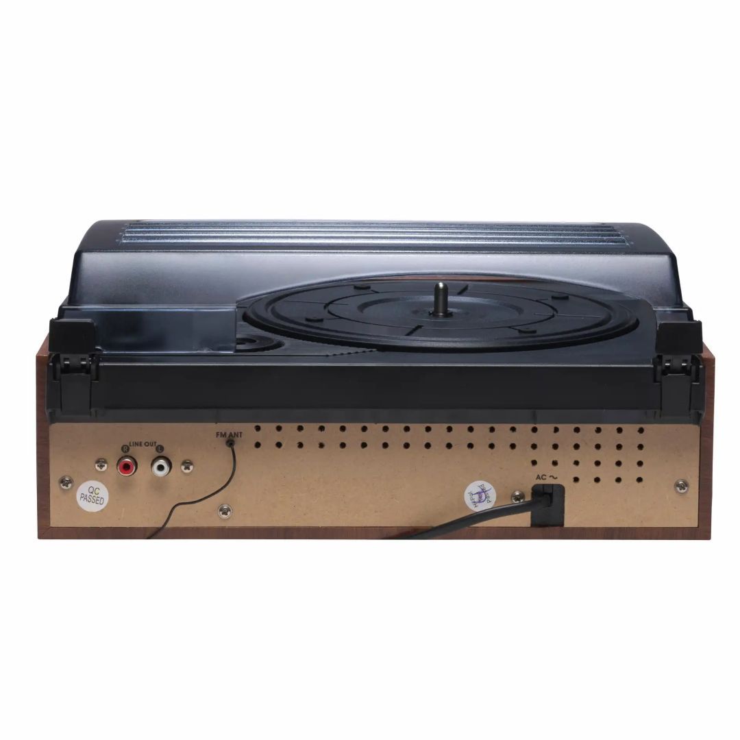 Denver VPR-190MK3 Retro turntable with radio & built-in speakers